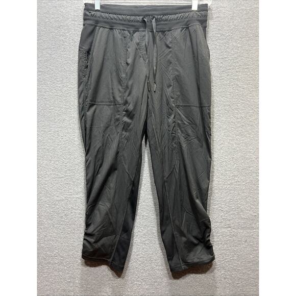 Lululemon Dance Studio Mid-Rise Cropped Jogger Black Womesn Size 8 LW6CDQS #001 - Picture 4 of 16